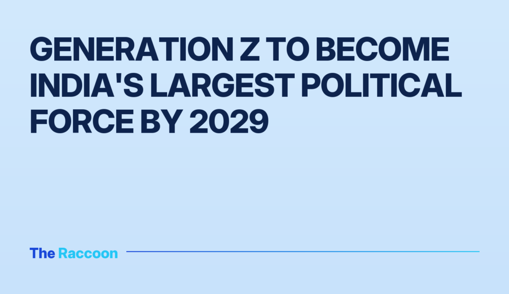 Generation Z to become India's largest political force by 2029