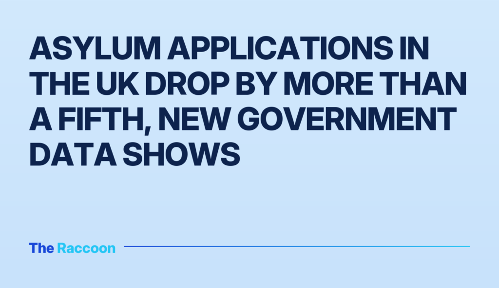 Asylum applications in the UK drop by more than a fifth, new government data shows