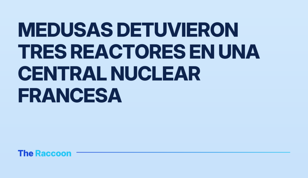 Medusas detuvieron tres reactores en una central nuclear francesa