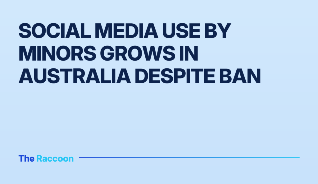 Social media use by minors grows in Australia despite ban