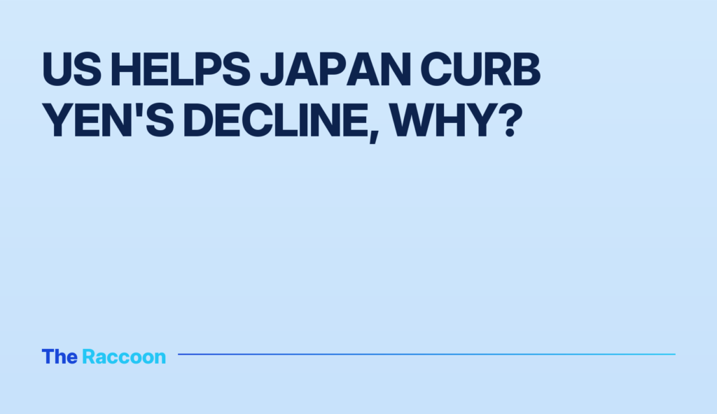US helps Japan curb yen's decline, why?