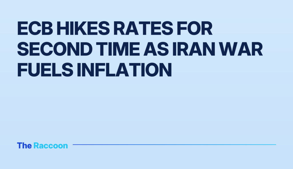 ECB hikes rates for second time as Iran war fuels inflation ECB hikes rates for second time as Iran war fuels inflation